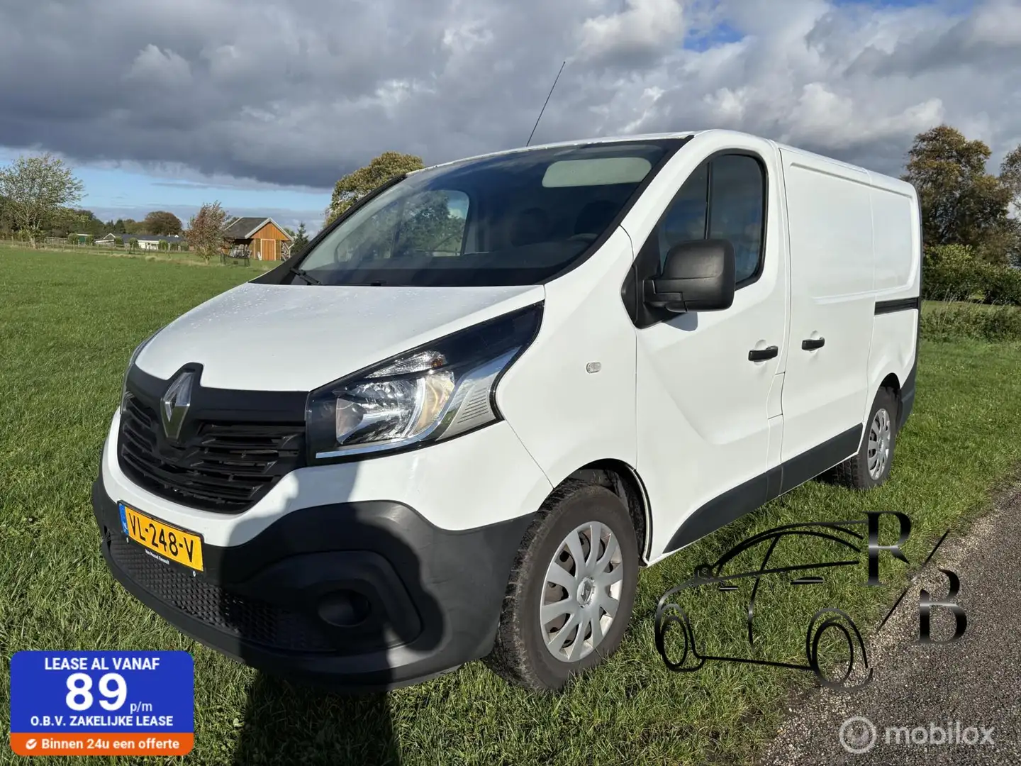 Renault Trafic bestel 1.6 dCi T27 L1H1 Turbo2 Energy NAVI AIRCO A Blanc - 1