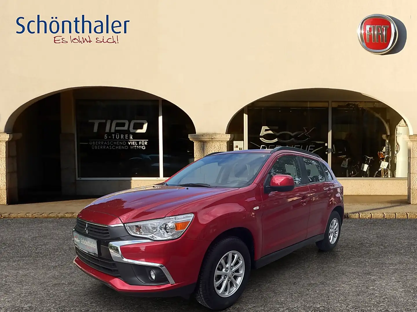 Mitsubishi ASX 1,6 Invite - nur 30.000 km! Rot - 1