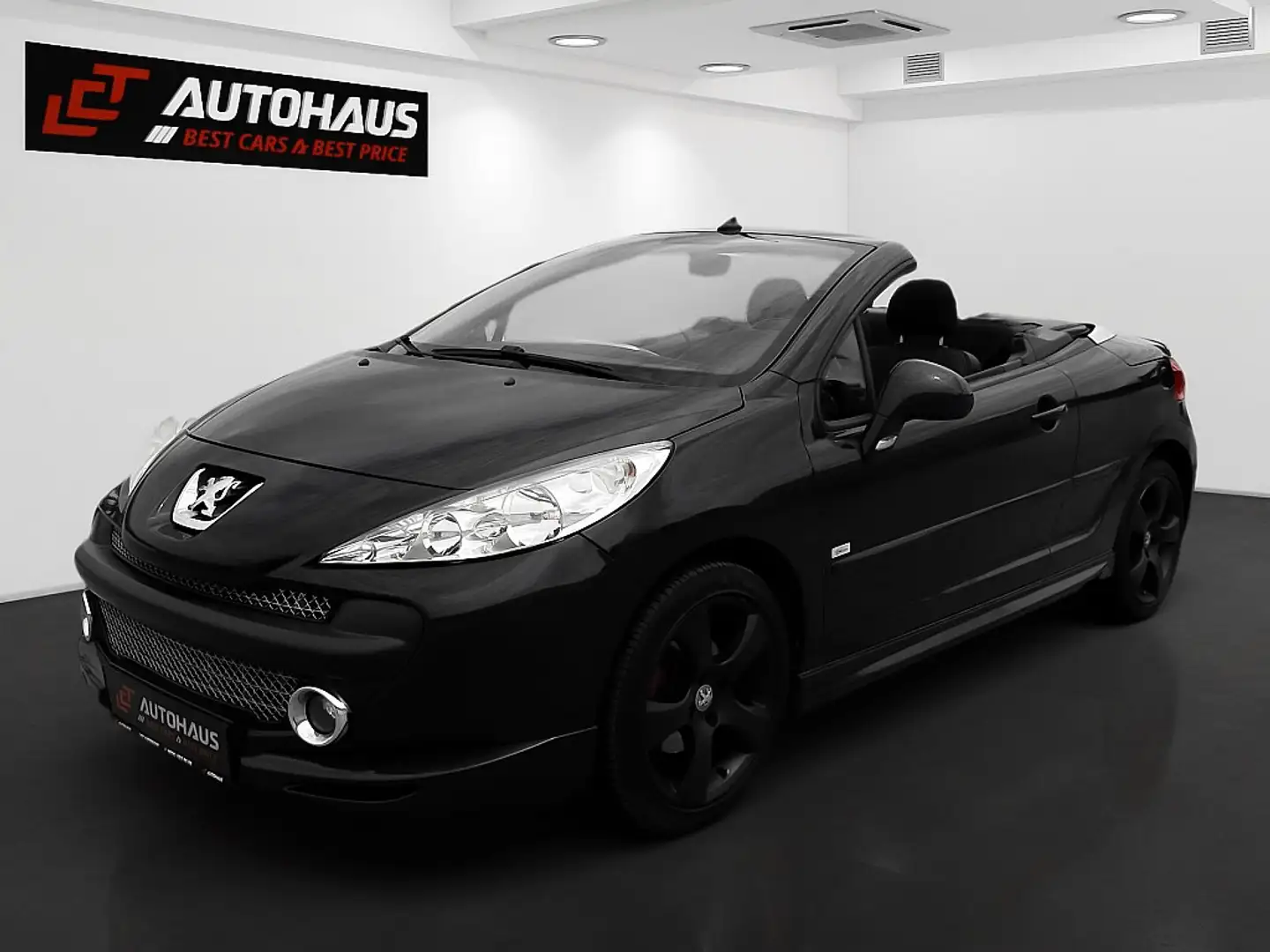 Peugeot 207 CC 1,6 16V |PICKERL NEU|SEHR GEPFLEGTER ZUSTAND| Schwarz - 1