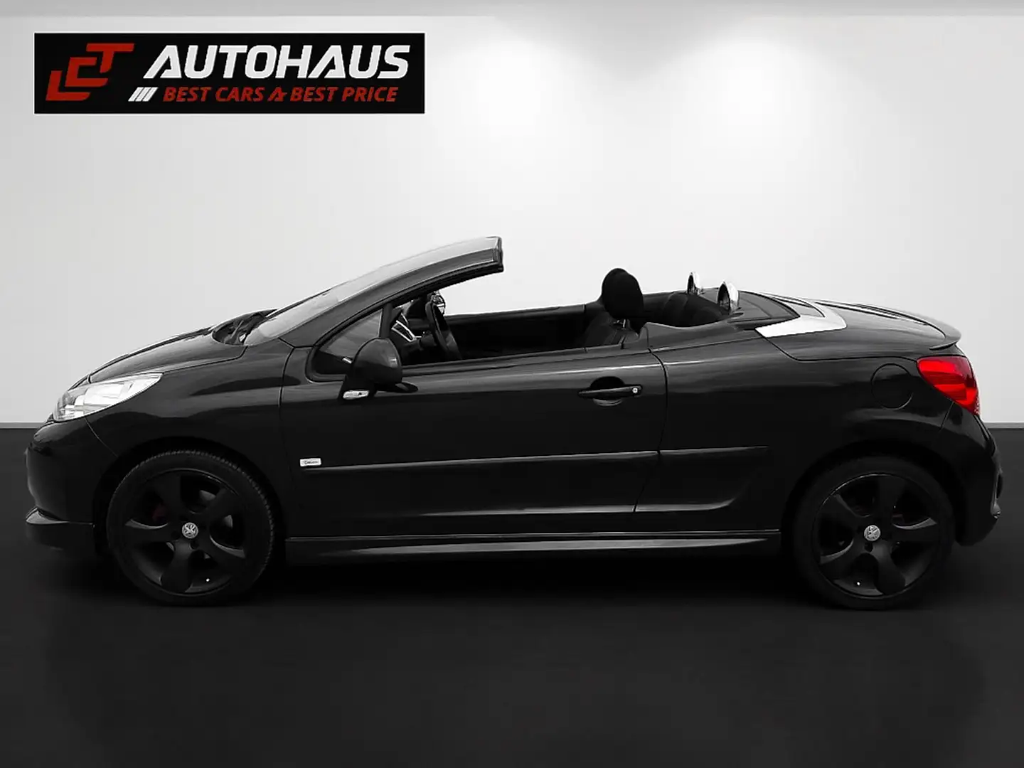 Peugeot 207 CC 1,6 16V |PICKERL NEU|SEHR GEPFLEGTER ZUSTAND| Schwarz - 2