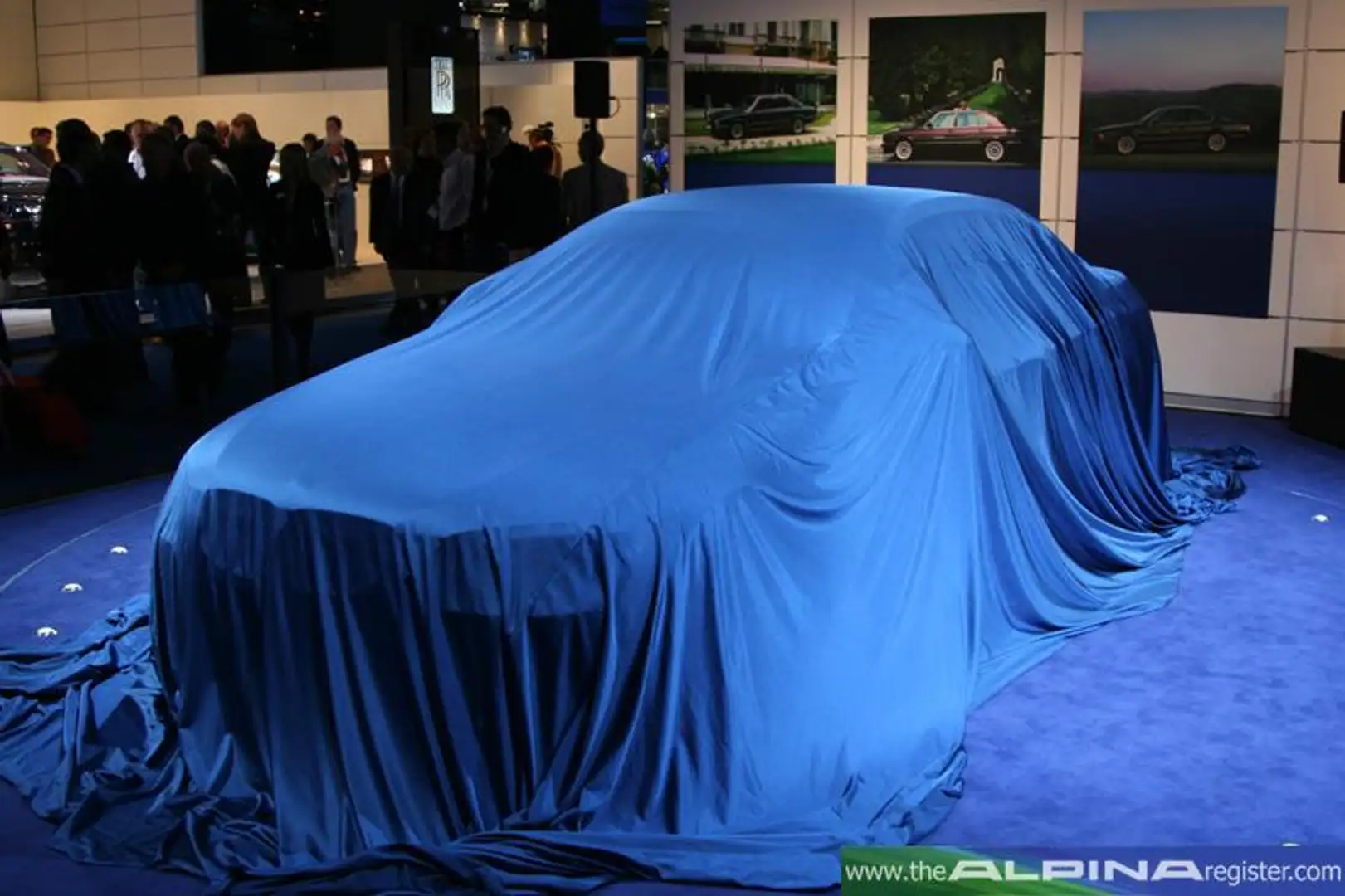 Alpina B3 BMW Alpina BiTurbo World Premiere Launch Car Синій - 2