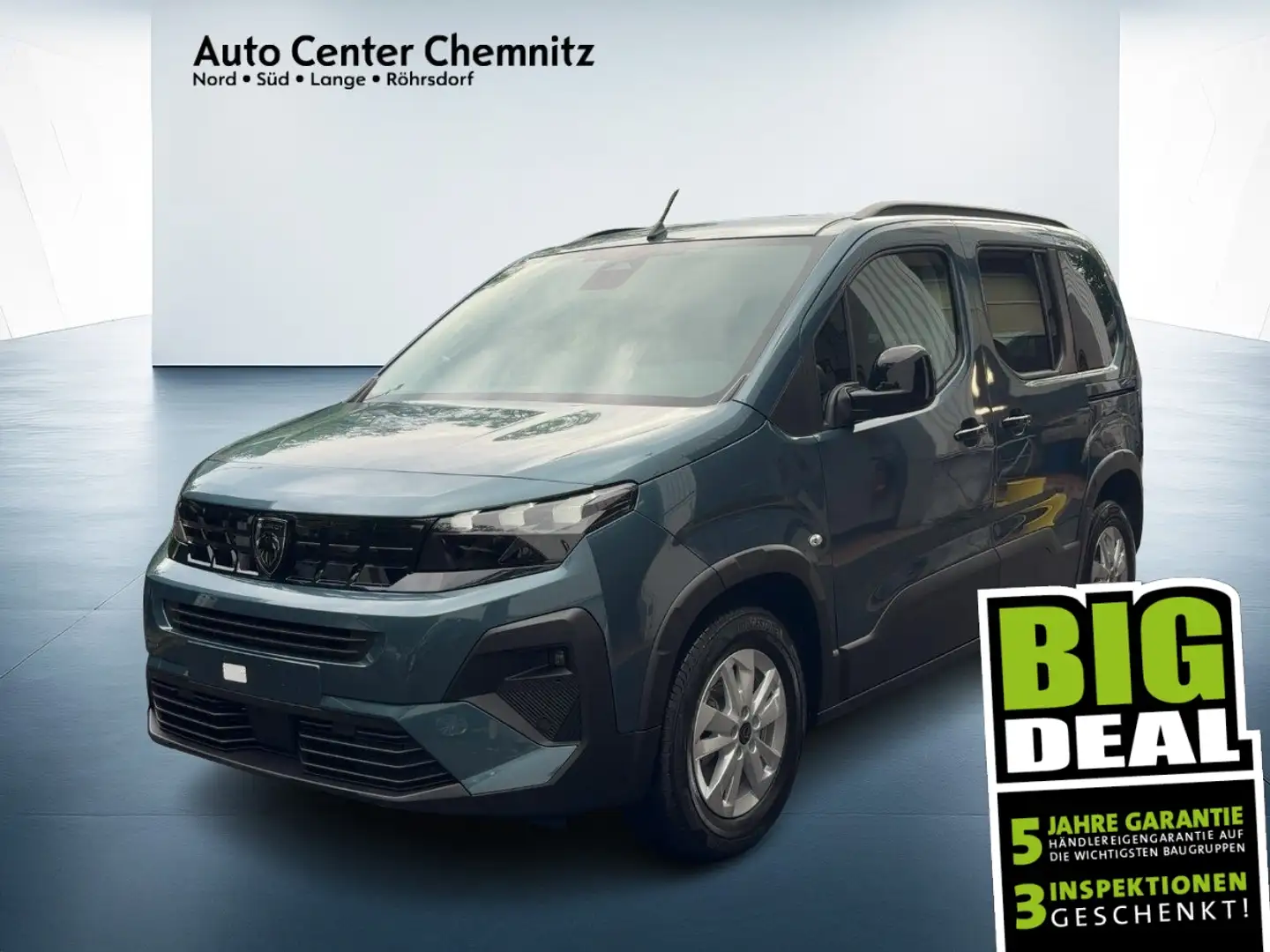 Peugeot Rifter 1.5 Diesel 100 L1 Allure LED+Navi+SHZ+PDC Blau - 1