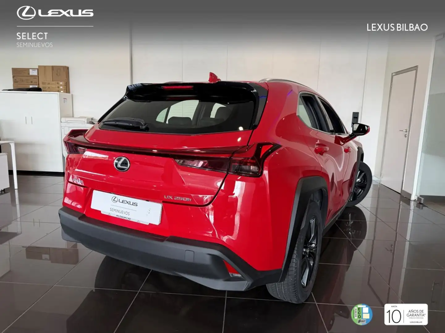 Lexus UX 250h Business 2WD Rojo - 2