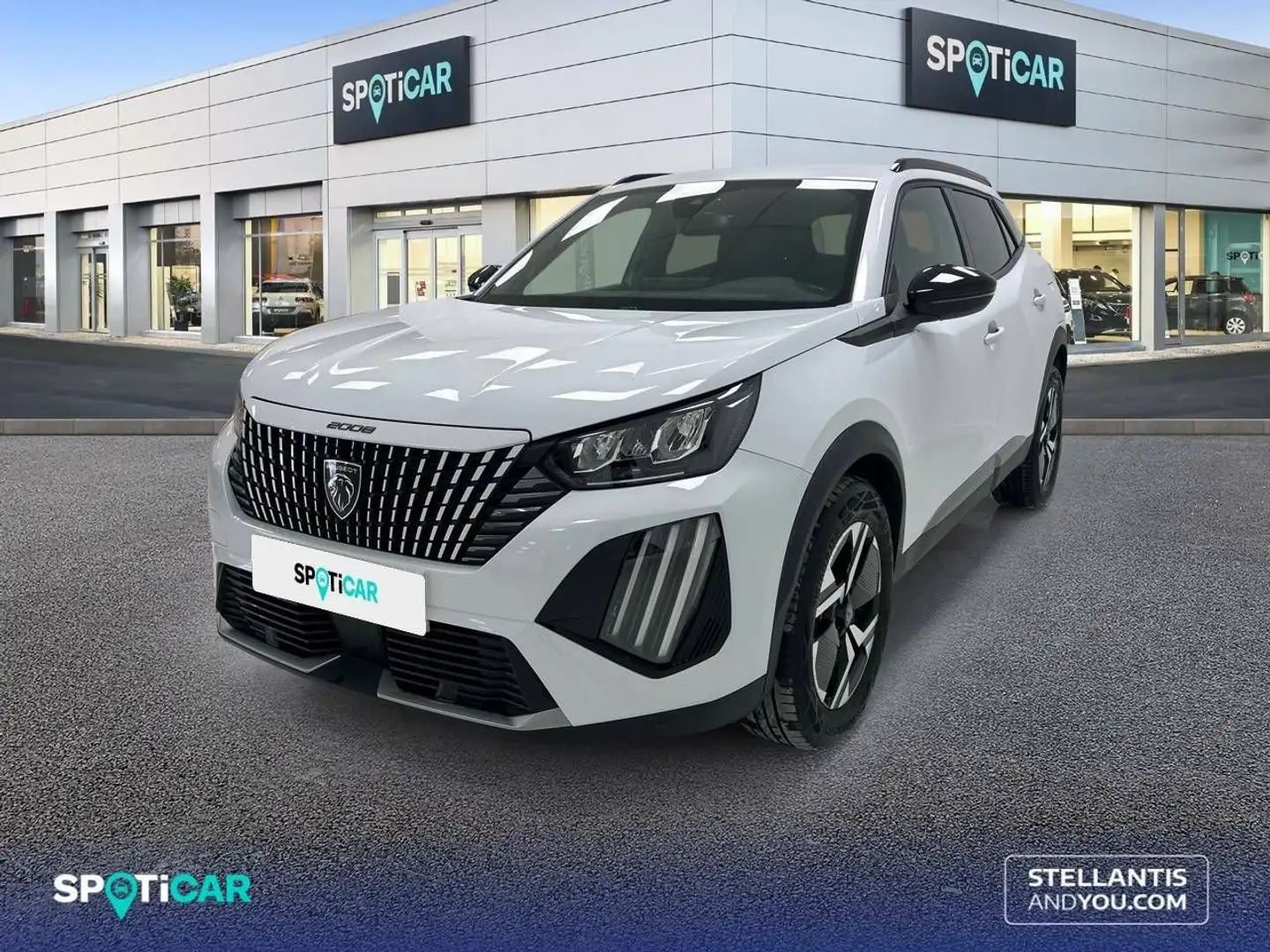 Peugeot 2008 1.2 PureTech S&S Allure EAT8 130 Wit - 1