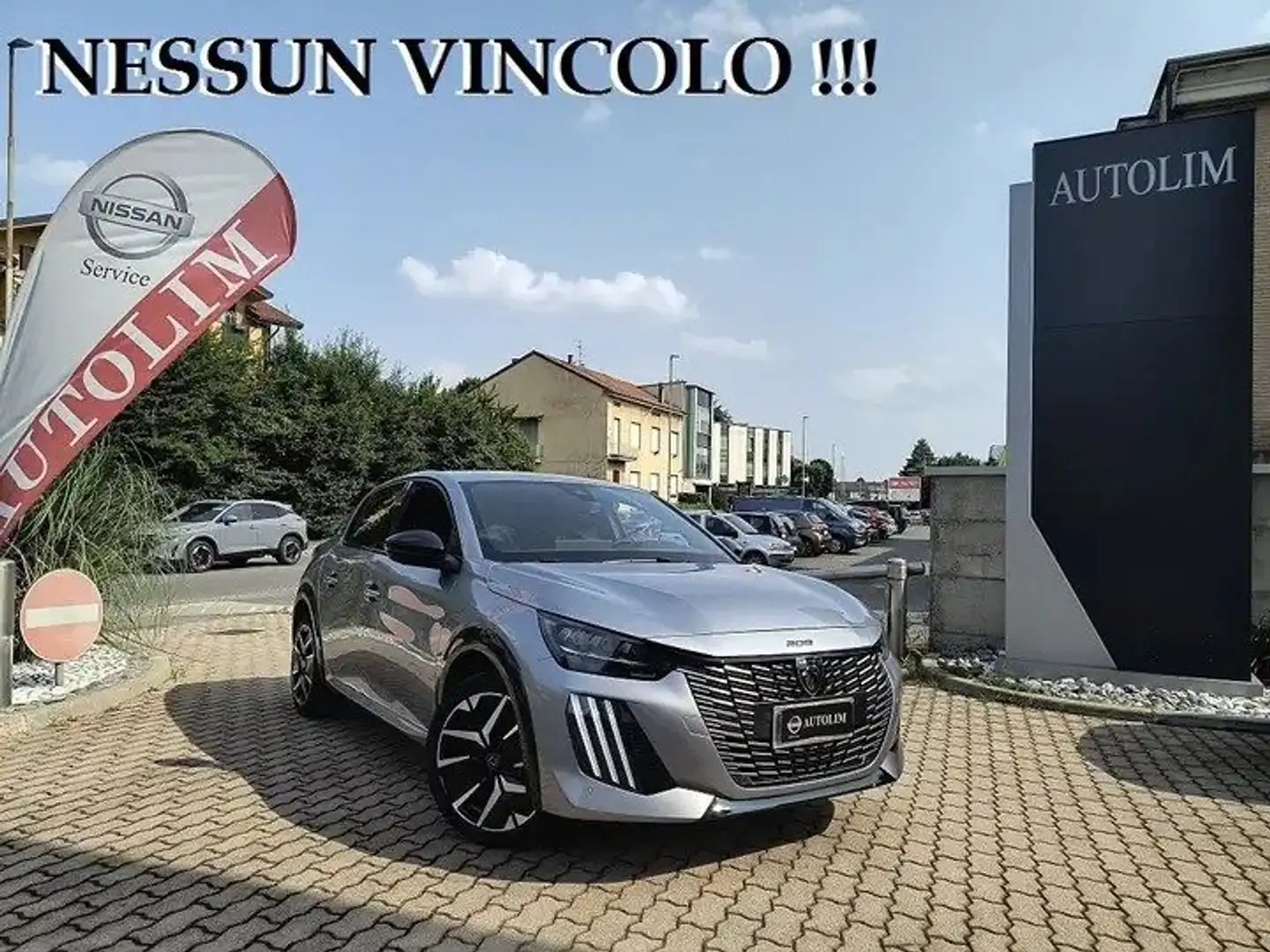 Peugeot 208 1.2 100 cv GT + Pack navi NO VINCOLI FINANZIAMENTO Grigio - 1
