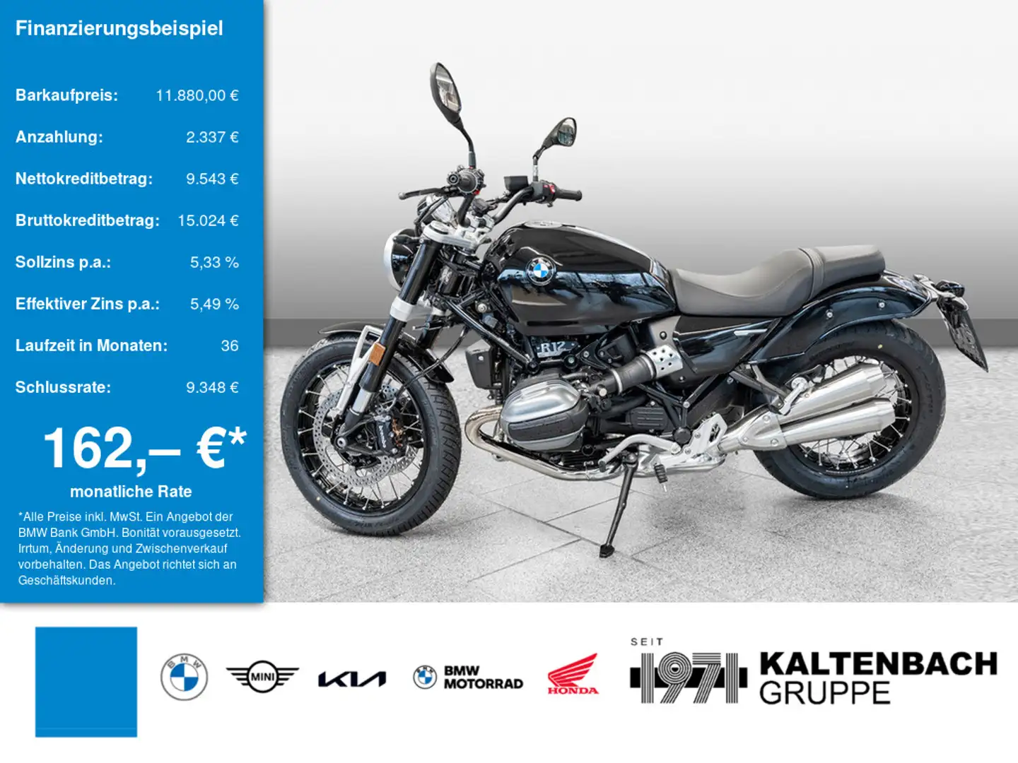 BMW R 12 KOMFORT-P. GRIFFHEIZUNG LED KURVENLICHT Fekete - 1