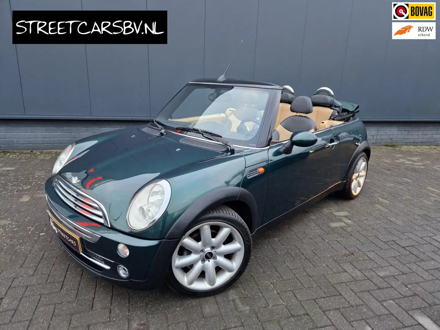 MINI Cooper Cabrio 1.6 Chili/British Racing Green/Youngtimer Verde - 1