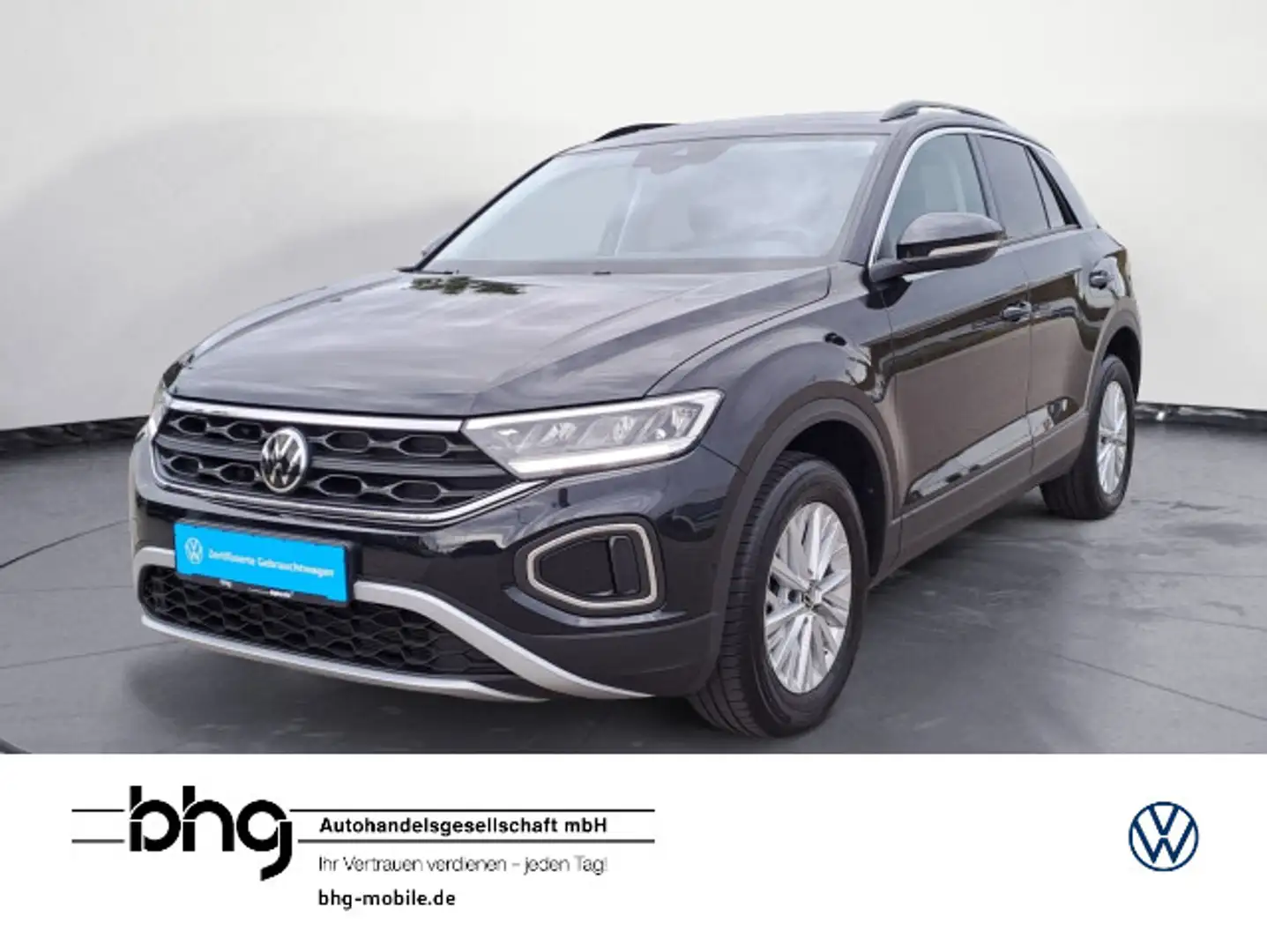 Volkswagen T-Roc 1.0 TSI Navi ACC Climatronic Keyless Kamer Noir - 1