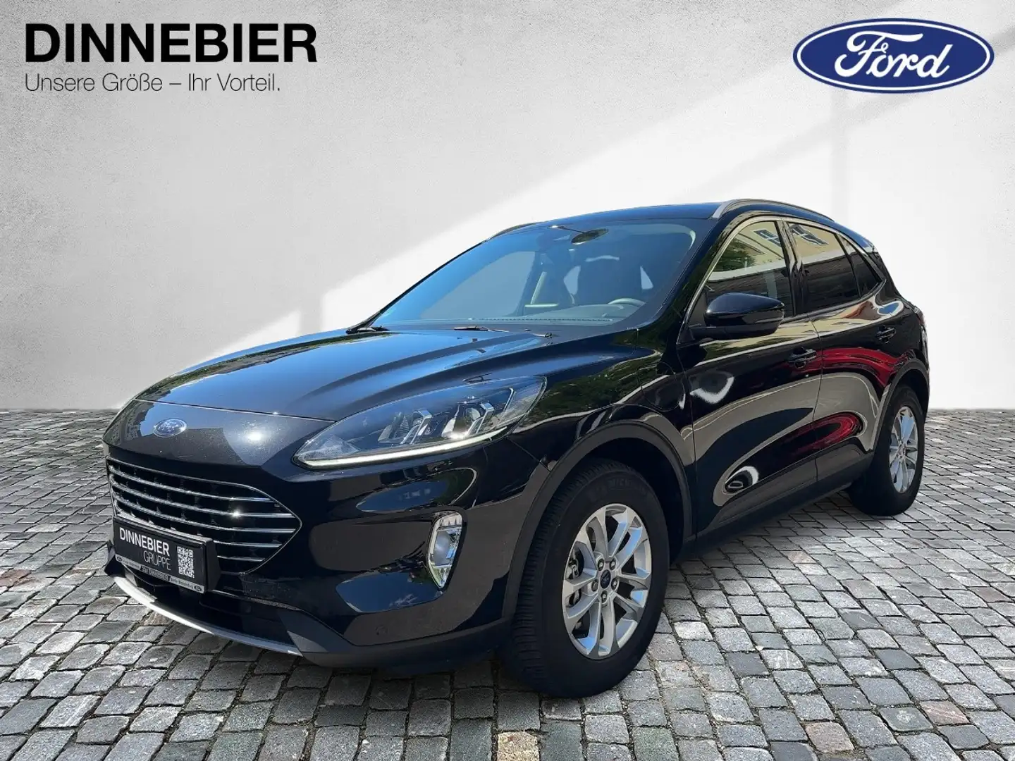 Ford Kuga Titanium Navi+Winterpaket+Einparkhilfe Schwarz - 1