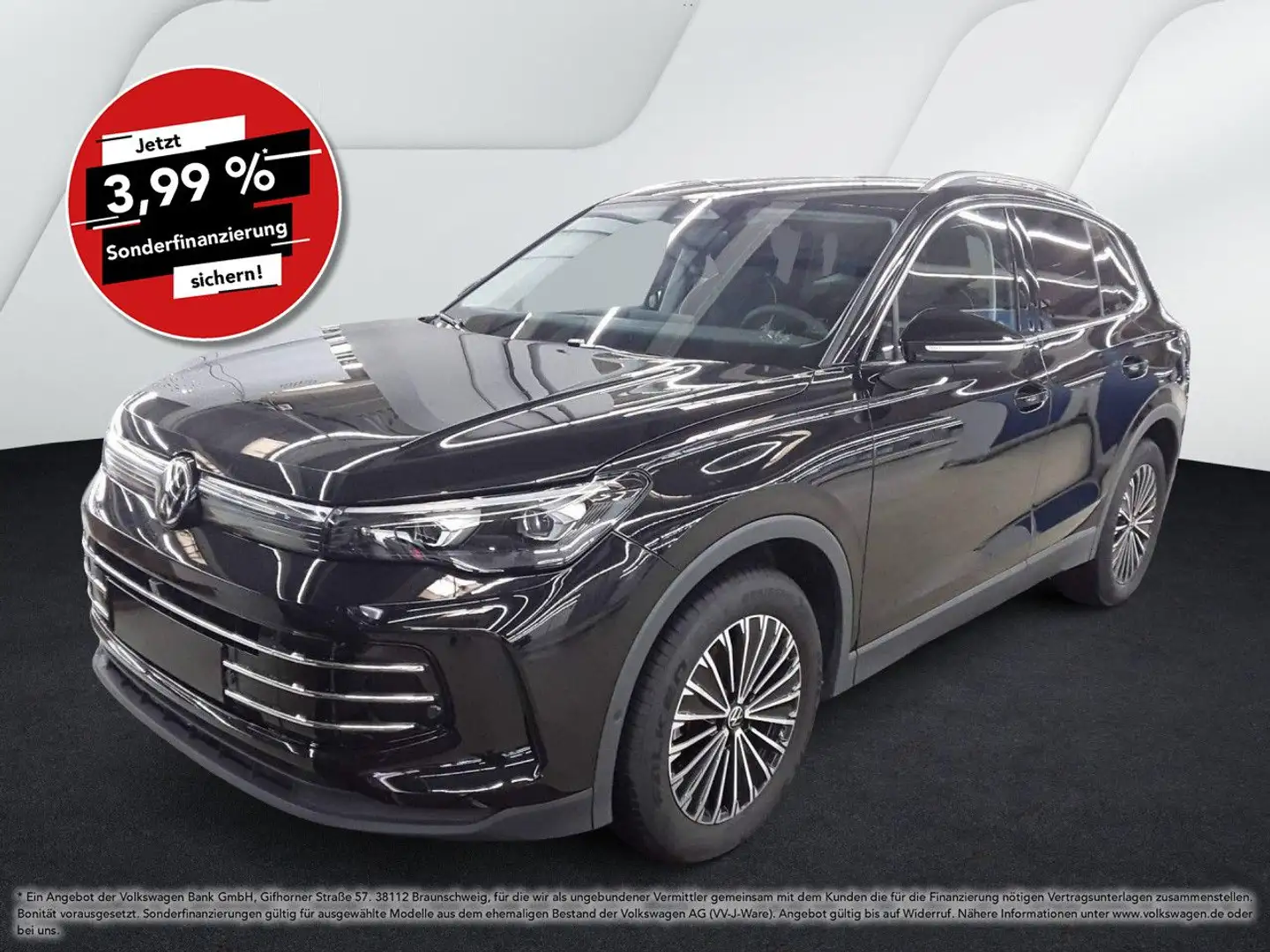 Volkswagen Tiguan Elegance 1.5eTSI DSG IQ.Light NAV AHK ACC Schwarz - 1