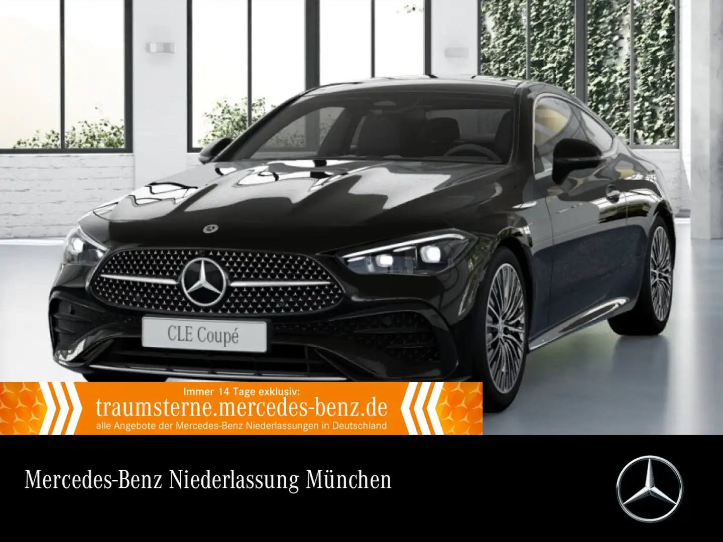 Mercedes-Benz CLE 200 AMG+PANO+360+BURMESTER+TOTW+KEYLESS+9G Schwarz - 1