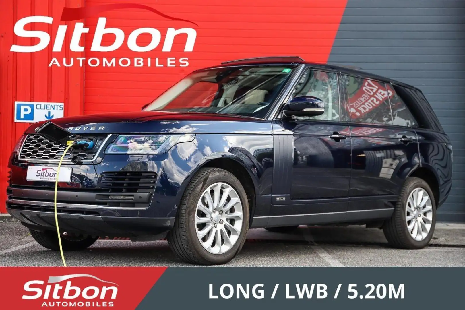 Land Rover Range Rover 2.0 P400e Hybride BVA Vogue Long LWB Bleu - 1
