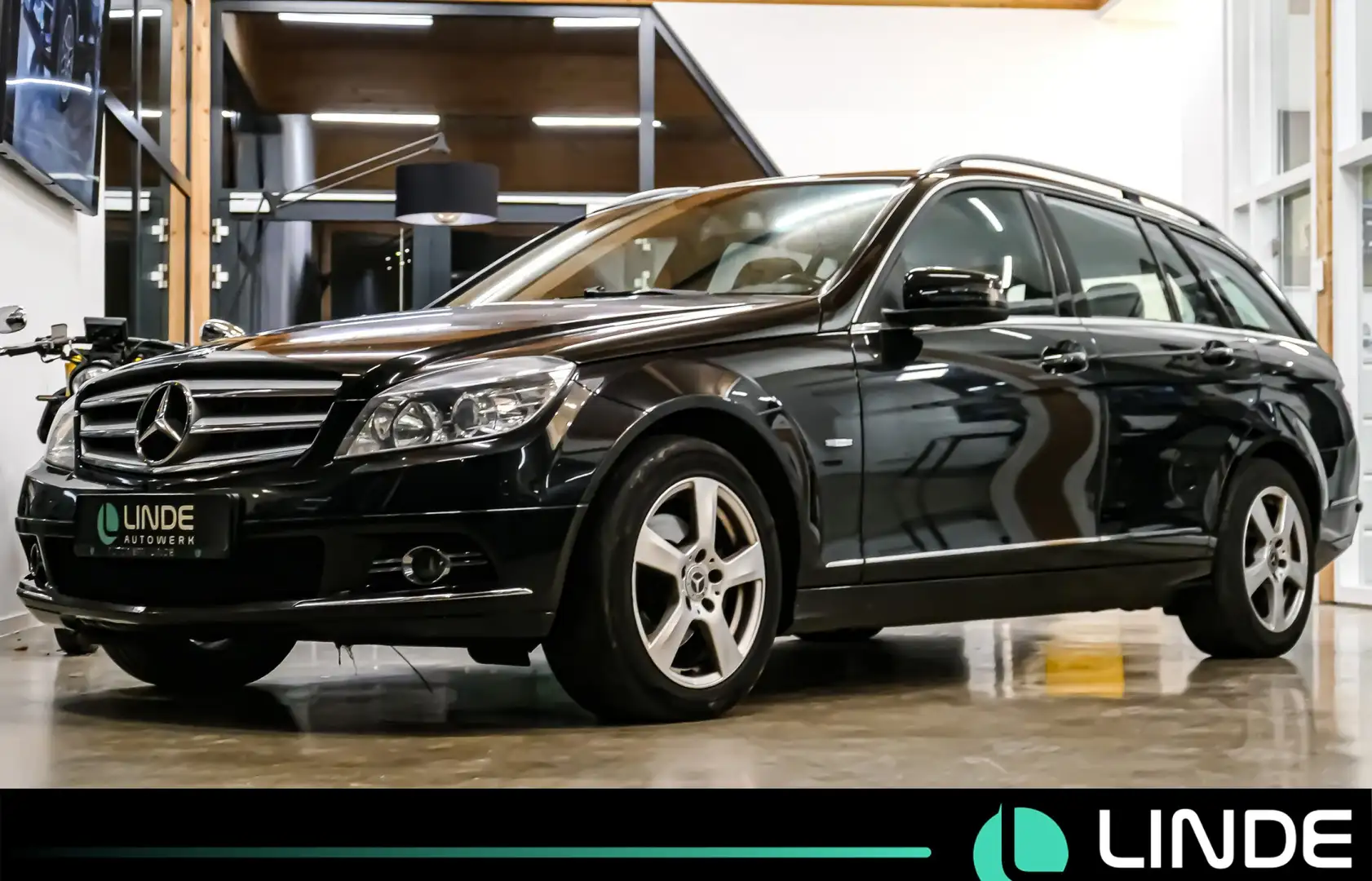 Mercedes-Benz C 220 T CDI BlueEfficiency |TEMPO.|NAVI|CARPLAY Noir - 1
