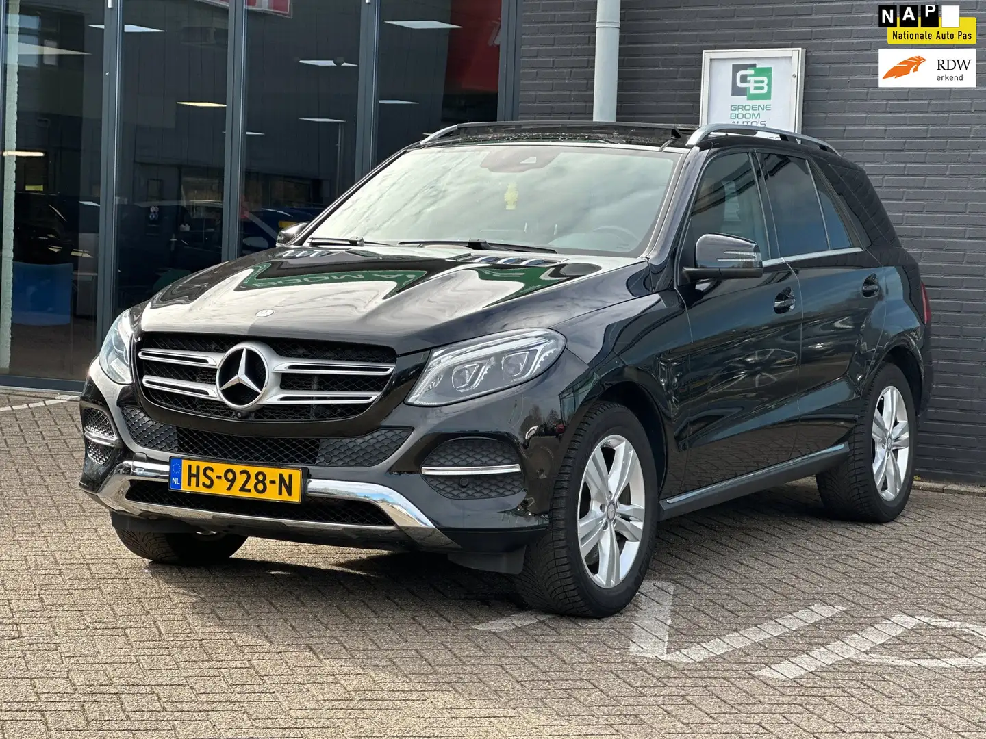 Mercedes-Benz GLE 500 e 4MATIC/2E EIG/CAMERA/PANO-DAK/LEDER/NL-AUTO NAP! Schwarz - 1