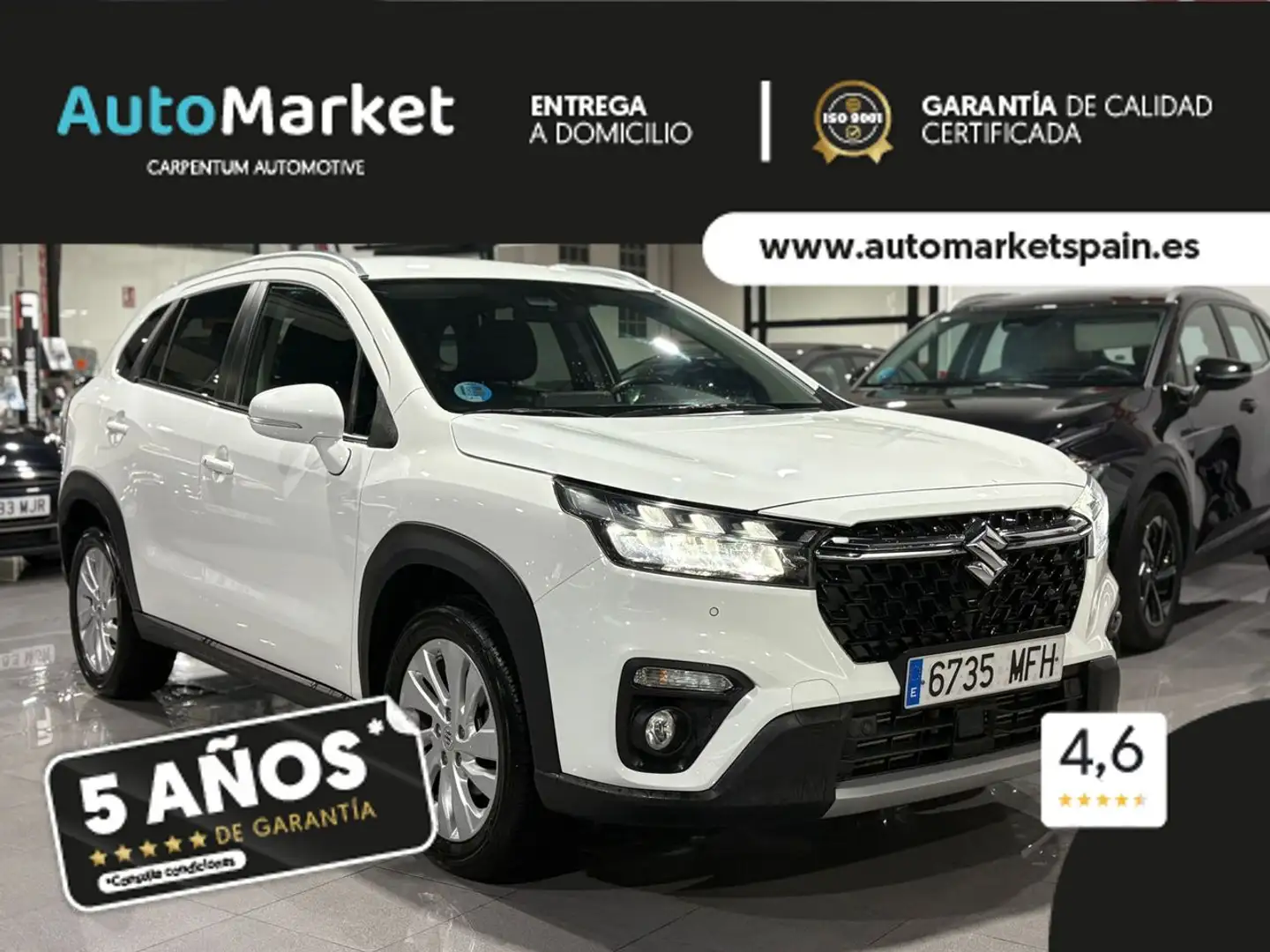 Suzuki SX4 S-Cross 1.4T S3 4WD Mild Hybrid Blanco - 2