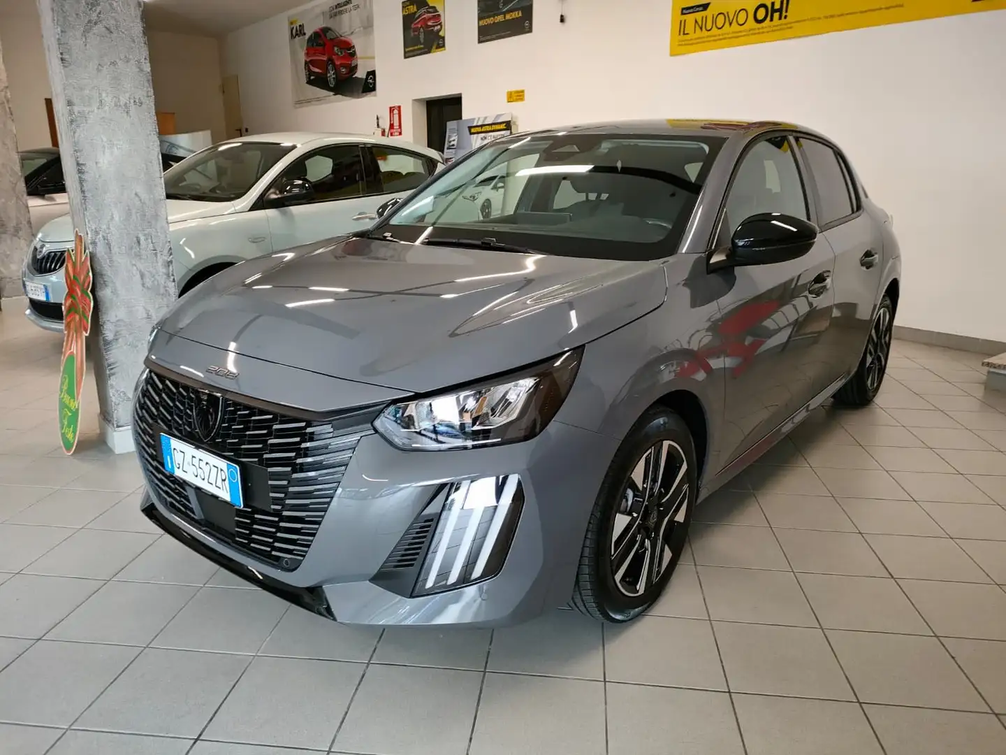 Peugeot 208 208 1.2 100CV Allure S&S OK NEOPATENTATI Grigio - 1