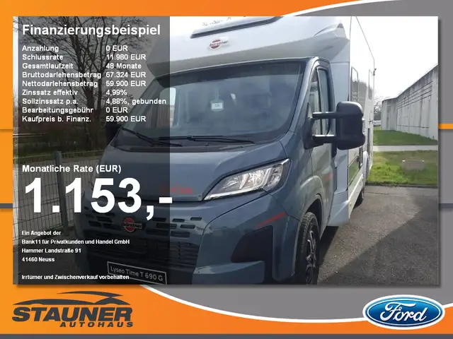 Fiat Lyseo Time T Skyline T/IT 690 Markise RFK