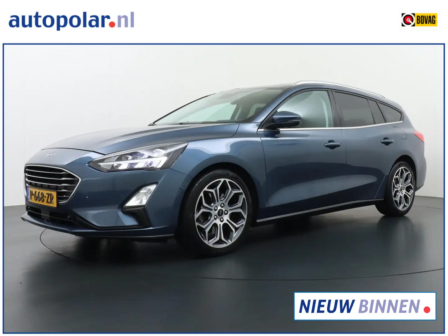 Ford Focus Wagon 1.0 EcoBoost Titanium Business AdaptiveCruis Azul - 1