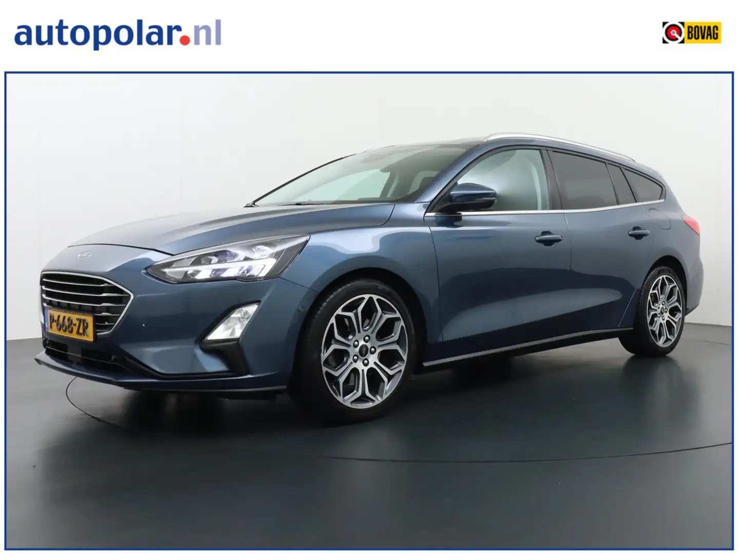 Ford Focus Wagon 1.0 EcoBoost Titanium Business AdaptiveCruis Blu/Azzurro - 1