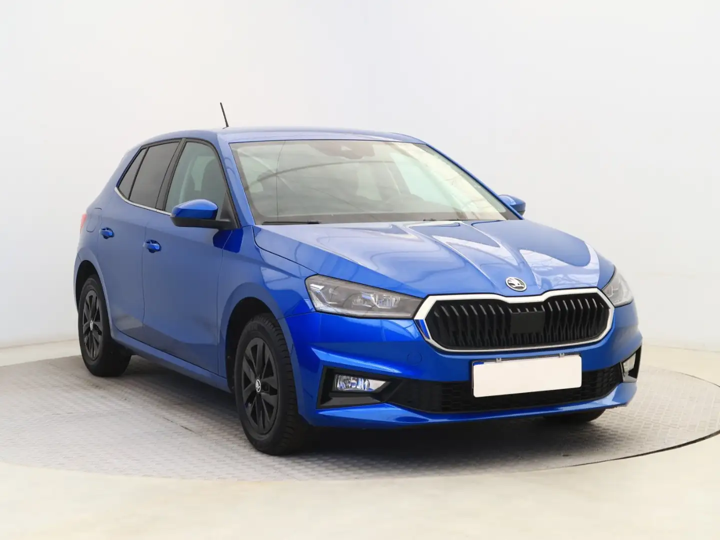 Skoda Fabia 1.0 TSI Style 2xKlima ACC AUT DynLicht LM Blauw - 1