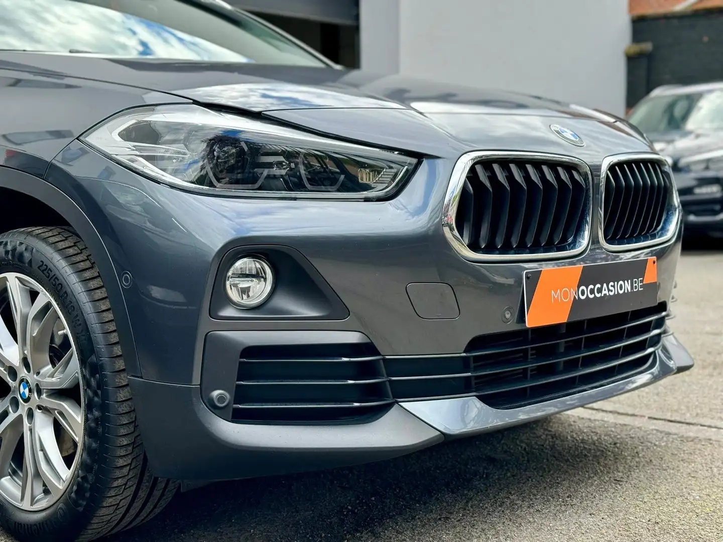 BMW X2 1.5i PACK M PHARES LED CAMERA CUIR GPS CLIM AUTO Gris - 2