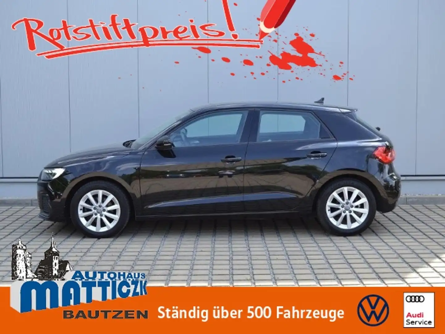 Audi A1 Sportback 30 TFSI Advanced LED/NAVI/VIRTUAL-COCKP Schwarz - 1