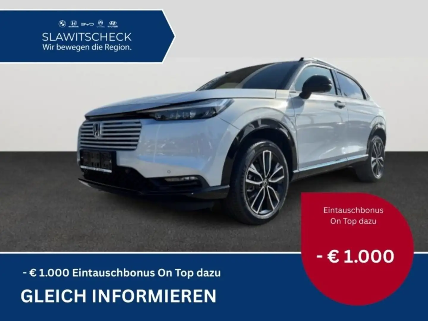 Honda HR-V e:HEV 1.5 eCVT Advance Style Weiß - 1