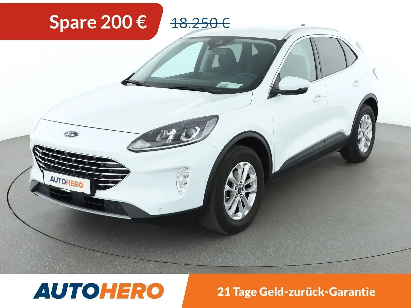 Ford Kuga 1.5 EcoBoost Titanium*NAVI*ACC*CAM*PDC*SHZ* Weiß - 1