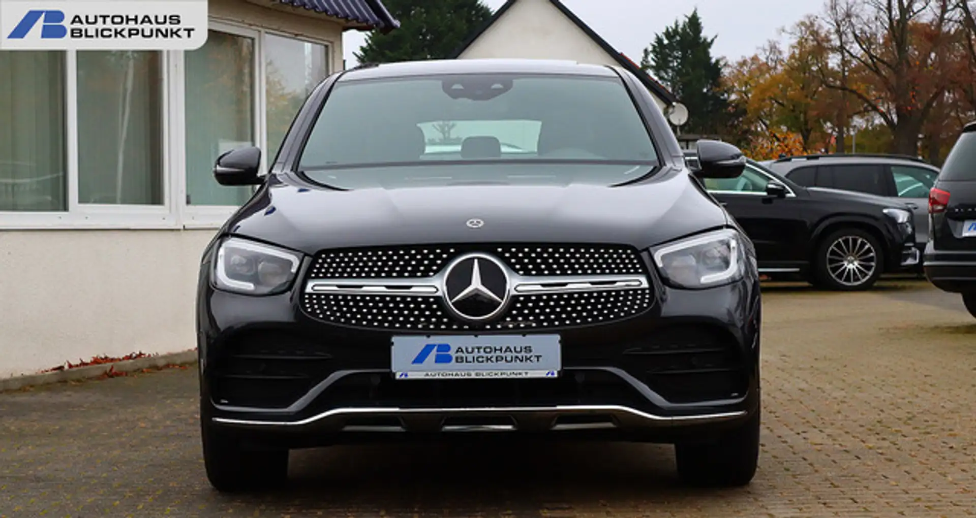 Mercedes-Benz GLC 400 d 4M Coupe AMG DISTRO+KAM360+BURMESTER Grau - 2