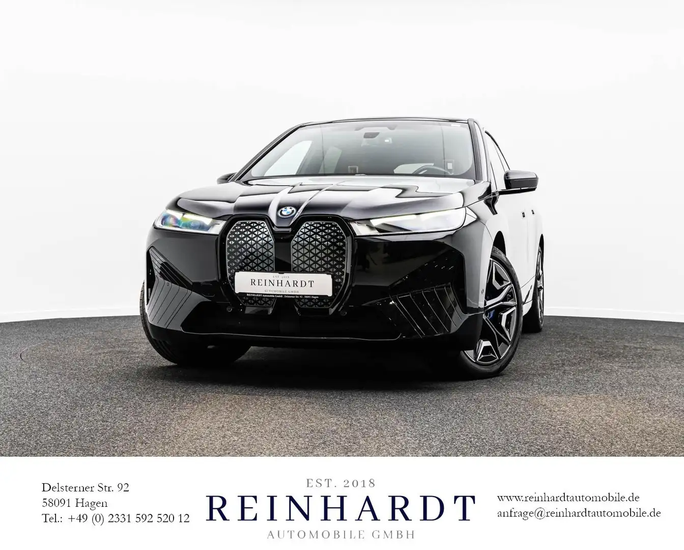 BMW iX 50 SPORT xDRIVE 22Z/ACC/HuD/PANO/SKY-L/360° Noir - 1