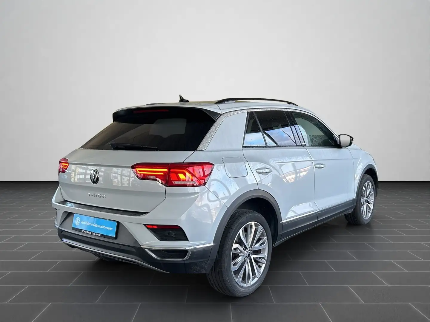 Volkswagen T-Roc T-ROC 1.5 TSI 7-Gang DSG NAVI SHZ KAMERA AHK LAN Argent - 2