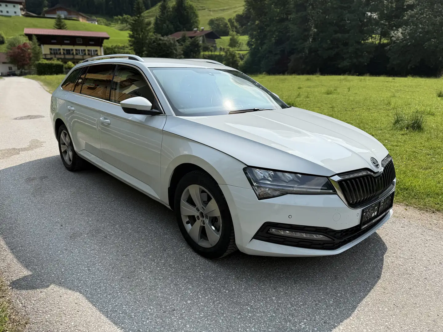 Skoda Superb Ambition PDC Kamera Tempom. MFL Bianco - 2