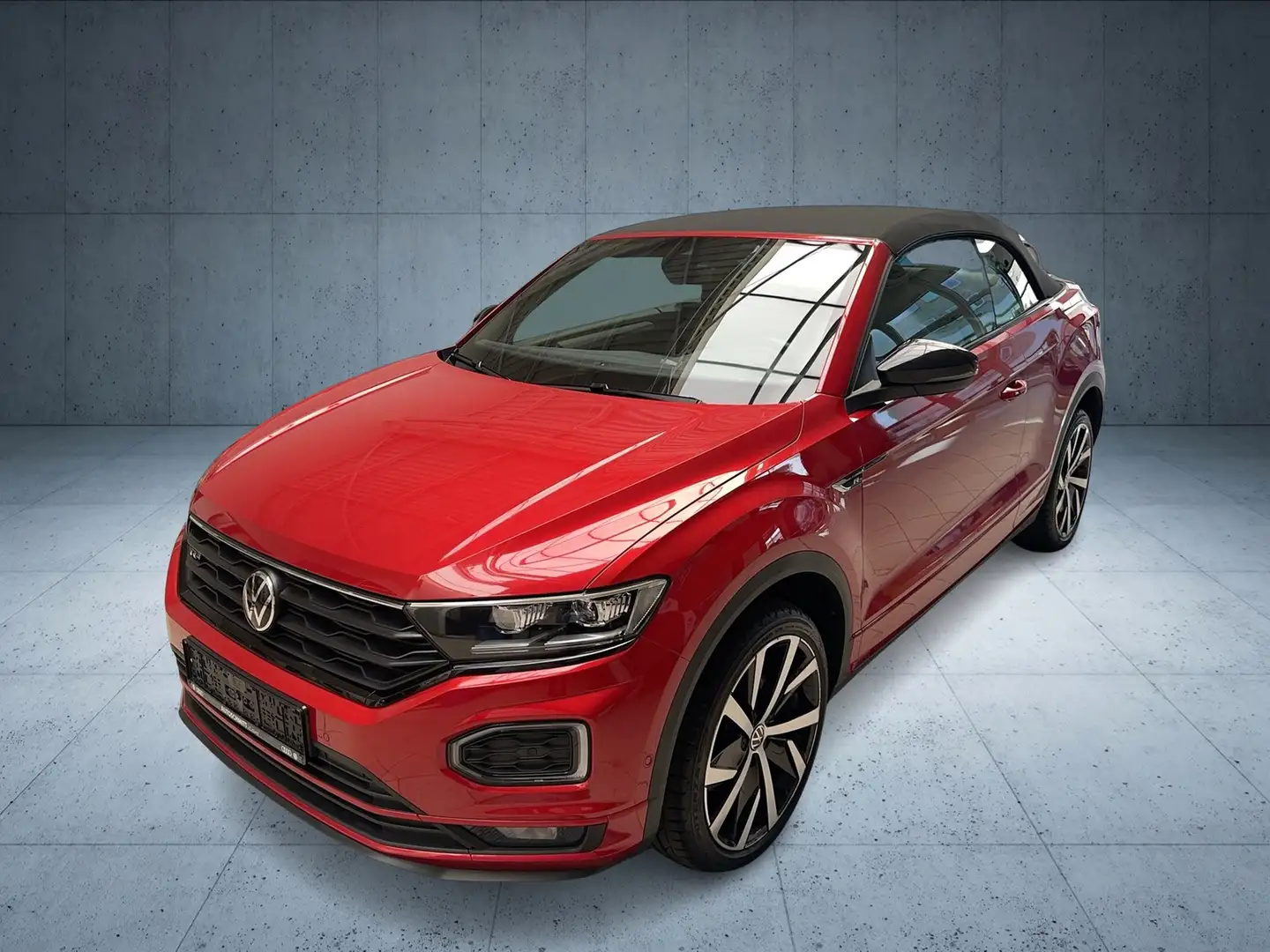 Volkswagen T-Roc Cabriolet 1.5 TSI R-Line DSG Black Style Navi L... Rouge - 1