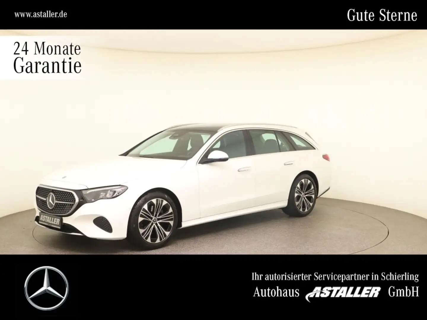 Mercedes-Benz E 200 T Avantgarde Line 2x LED+PSD+AHK+19"+Distr Fehér - 1