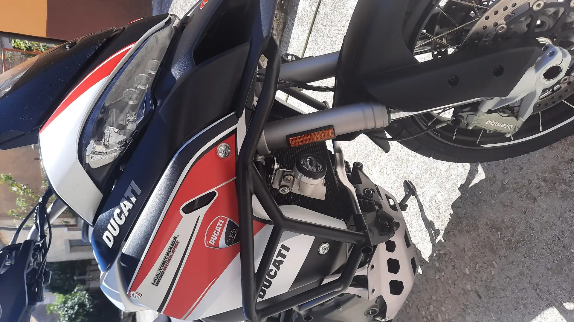 Ducati Multistrada 1200 enduro (Star White) Alb - 2