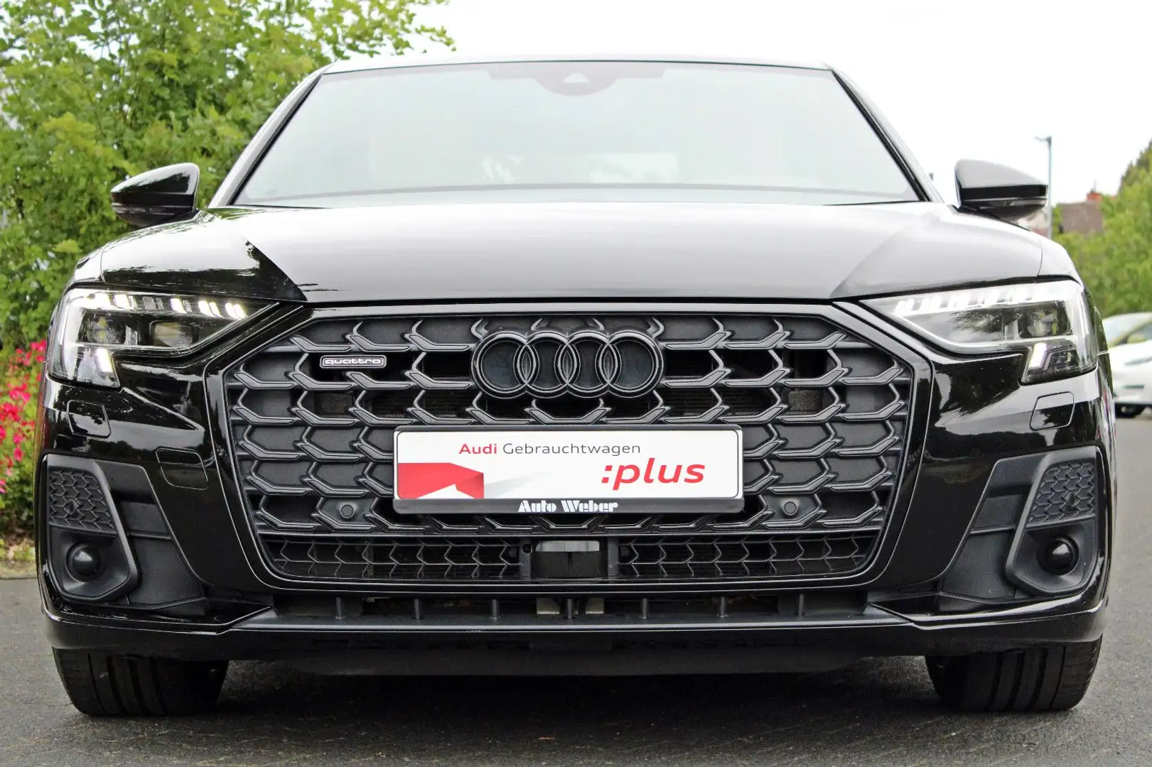 Audi A8 50TDI qu PANO OLED MATRIX B&O BLACK 21" Schwarz - 2