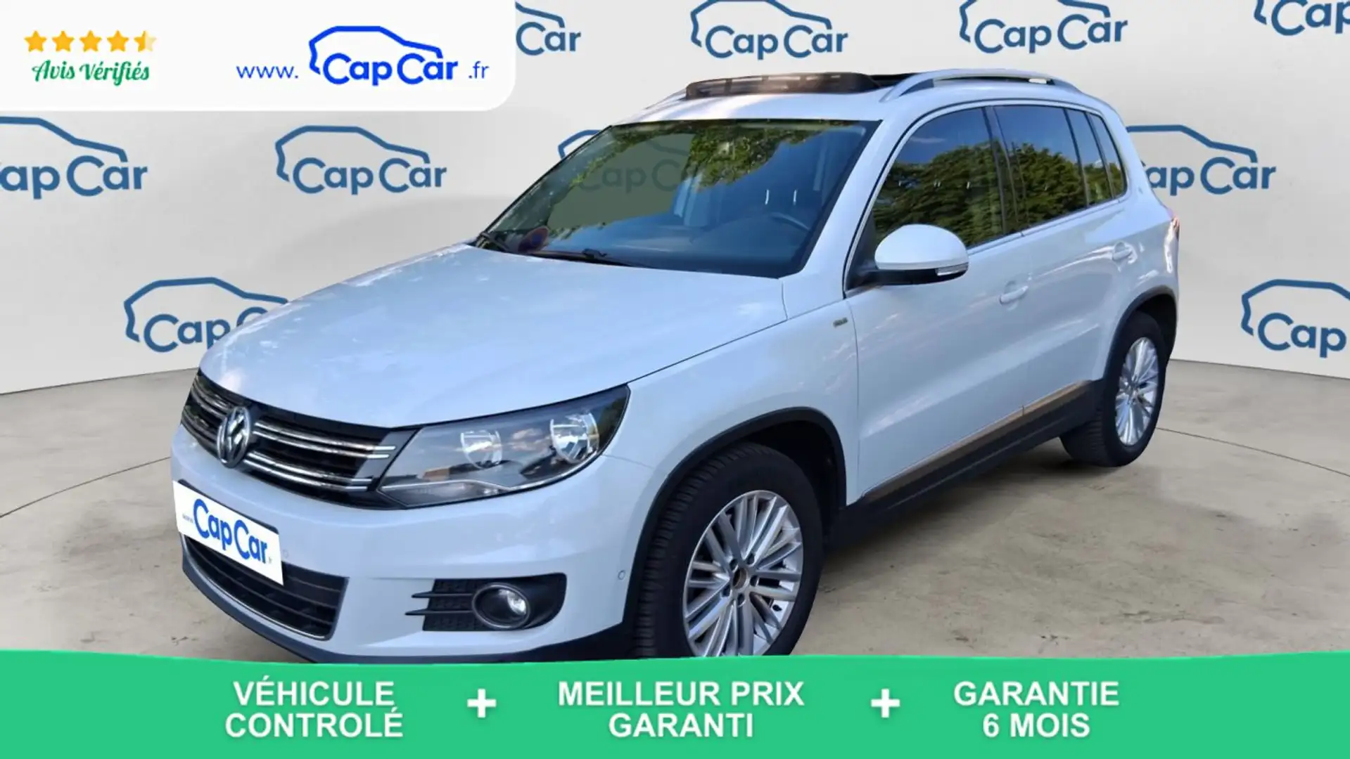 Volkswagen Tiguan 2.0 TDI 110 Cup Blanc - 1
