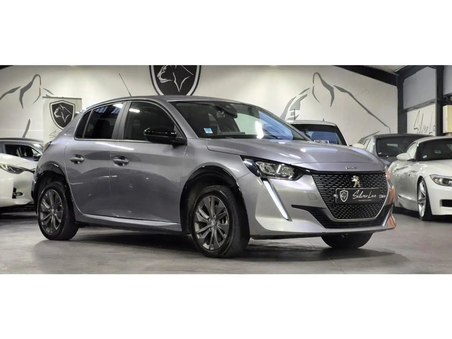 Peugeot 208 e- - 136  II 2019 BERLINE E-Style PHASE 2 Gris - 1