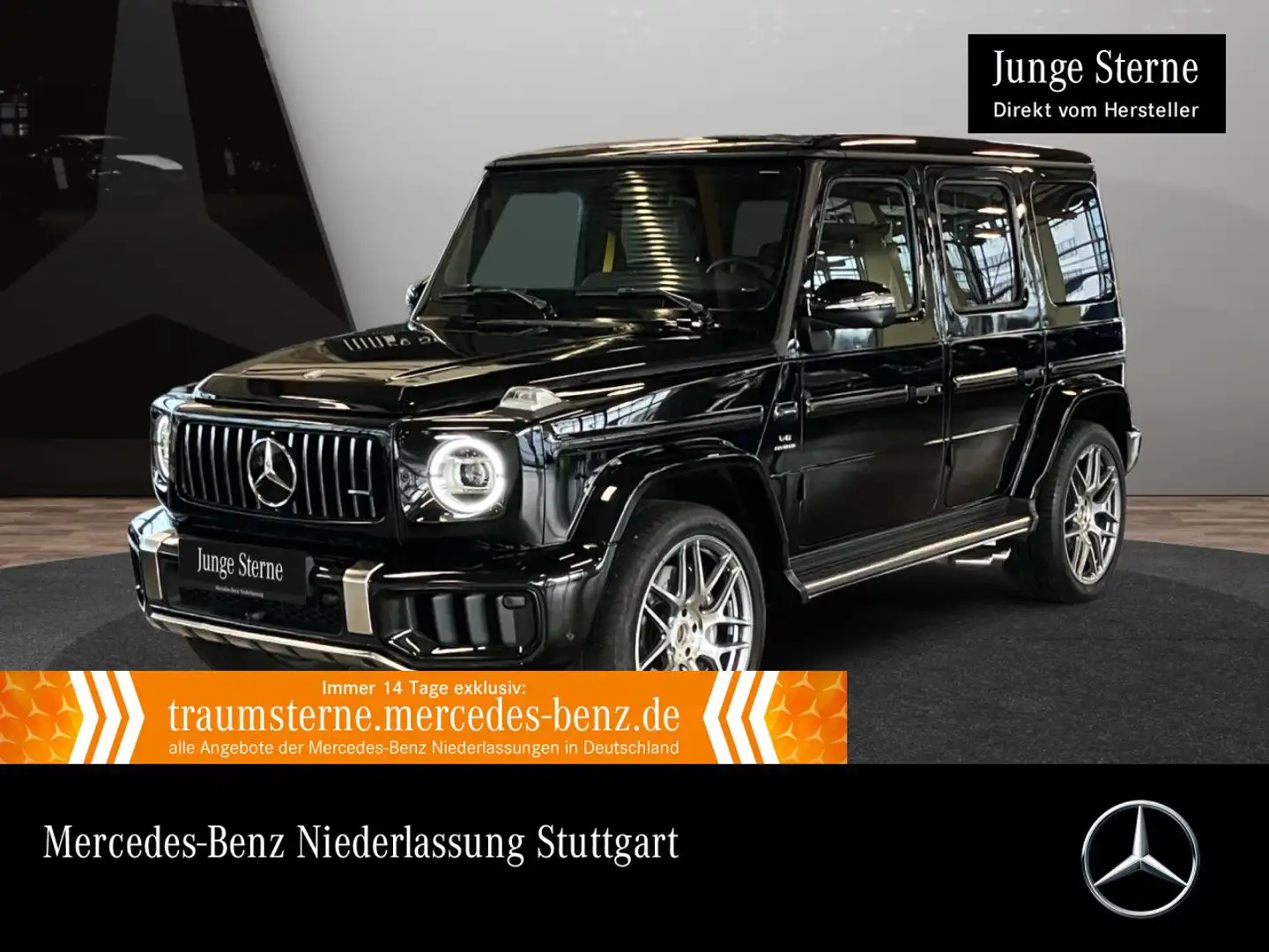 Mercedes-Benz G 63 AMG Burmester 3D Perf-Abgas 360° Stdhzg SHD Schwarz - 1