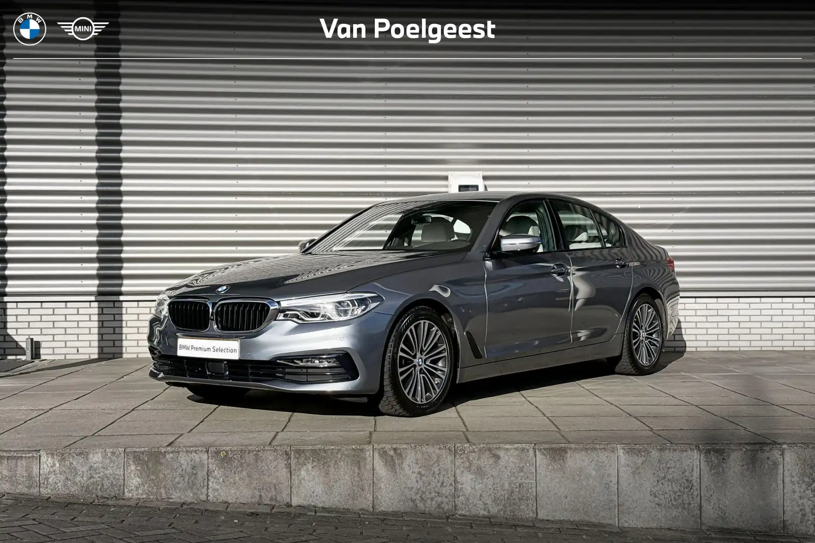 BMW 520 5 Serie Sedan 520d High Executive Edition High Exe Grijs - 1