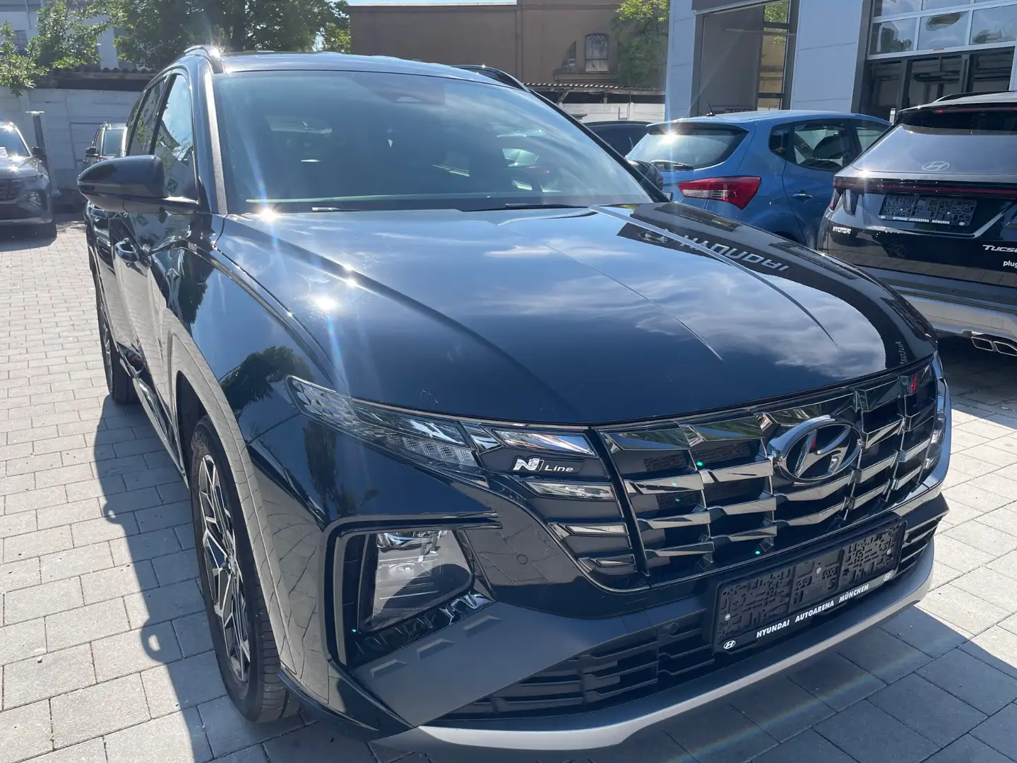Hyundai TUCSON 1.6 T-GDI N Line Plug-In Navi, Sitzheizung Zwart - 2