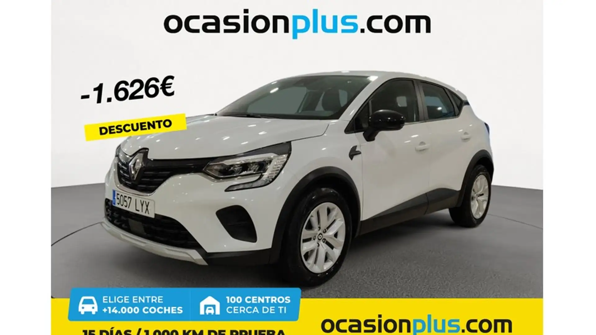 Renault Captur TCe Intens 74kW GLP Blanc - 1