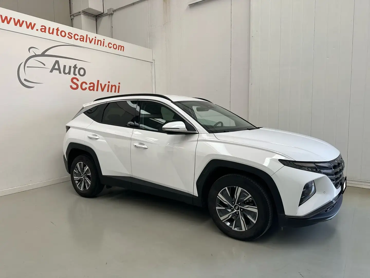 Hyundai TUCSON 1.6 HEV aut. XLine Bianco - 1