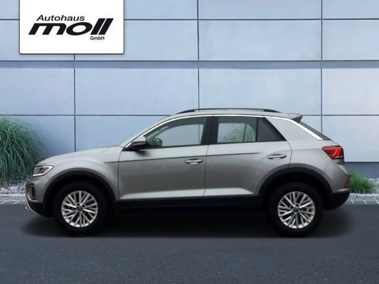 Volkswagen T-Roc T-ROC Life 1.0 TSI, ACC, RearView Grau - 2