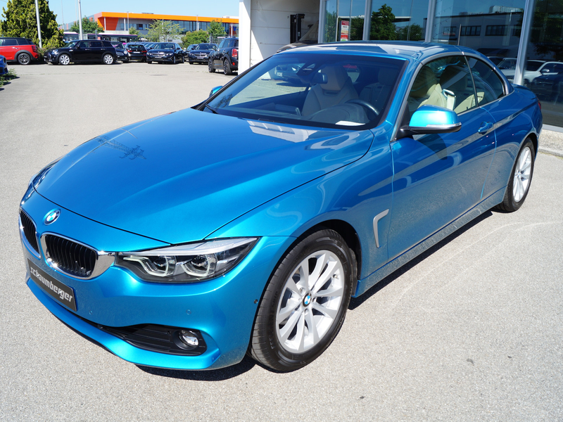 BMW 420 420i Cabrio * Navi * Leder * AHK * HUD * 1.Hd. — photo 4