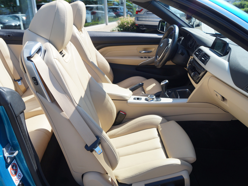 BMW 420 420i Cabrio * Navi * Leder * AHK * HUD * 1.Hd. — photo 8