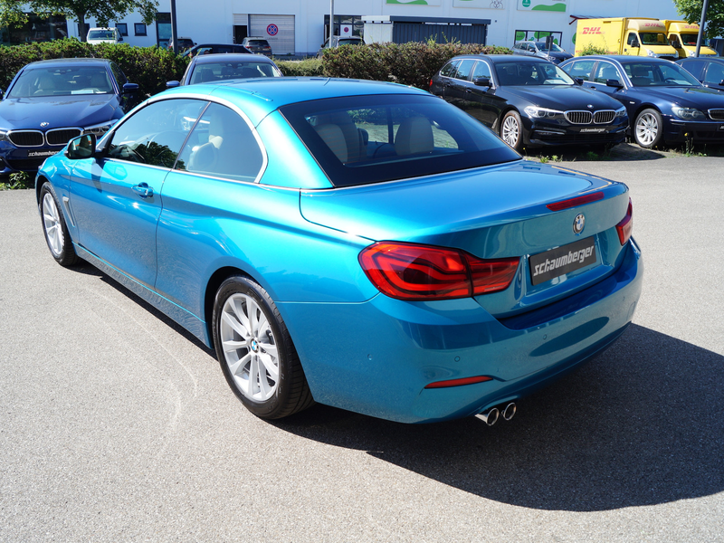 BMW 420 420i Cabrio * Navi * Leder * AHK * HUD * 1.Hd. — photo 6