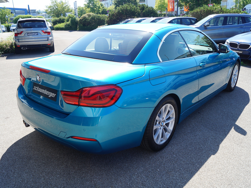 BMW 420 420i Cabrio * Navi * Leder * AHK * HUD * 1.Hd. — photo 3