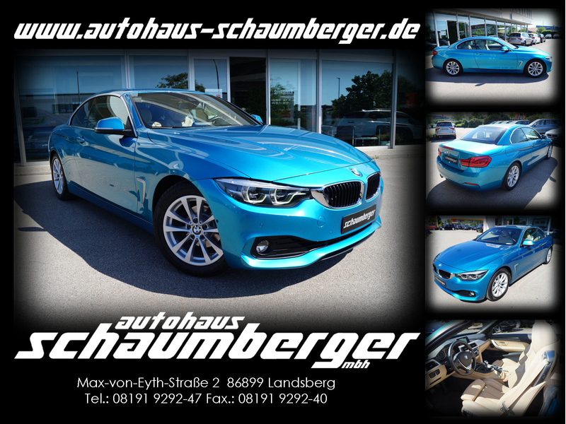 BMW 420 420i Cabrio * Navi * Leder * AHK * HUD * 1.Hd.