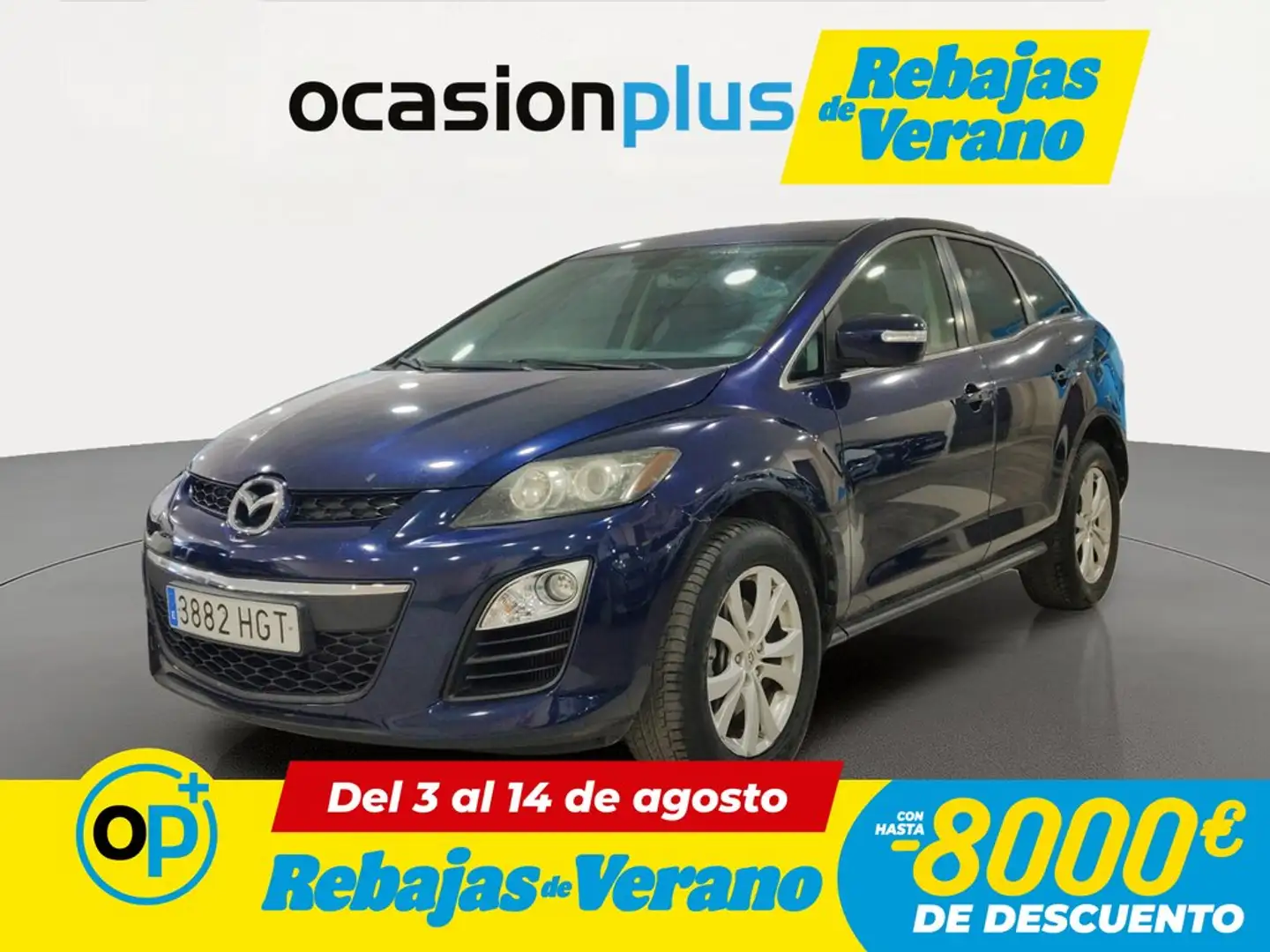 Mazda CX-7 2.2CRTD Style Blau - 1